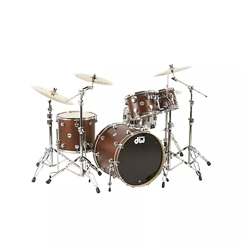 DW Collector's Series 4-Piece Shell Pack Natural Maple Chrome Hardware