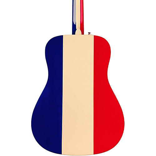 Fender Buck Owens Signature Kingman Limited-Edition Acoustic-Electric Guitar Red, White, and Blue