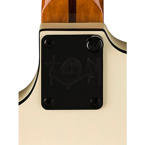 Fender Tom DeLonge Starcaster Electric Guitar Satin Olympic White