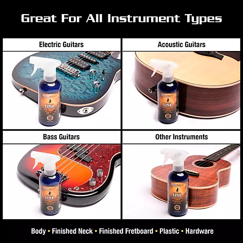 Music Nomad 12oz  Complete Guitar Maintenance in One Bottle