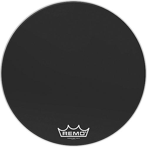 Remo Powermax Ebony Crimplock Bass Drum Head 20 in.