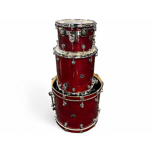 Used 2020s DW 3 Piece Performance Series Cherry Drum Kit Cherry