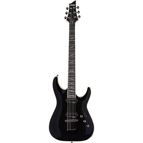 Schecter Guitar Research C-1 Blackjack 6-String Electric Guitar Gloss Black