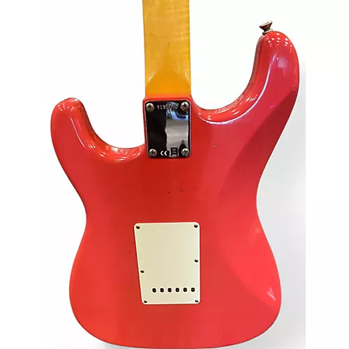 Used 2023 Fender Willcutt True '62 Stratocaster Fiesta Red Solid Body Electric Guitar Fiesta Red