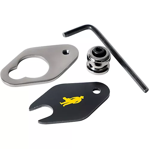 Music Nomad Acousti-Lok Strap Lock Adapter for Taylor Guitars With 9-Volt Expression System Battery Box