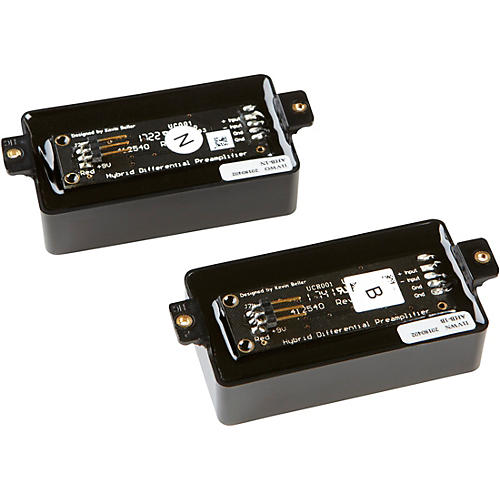 Seymour Duncan AHB-1s Blackouts Active Humbucker Pickup Set, Black