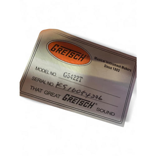 Used Gretsch Guitars G5422T Electromatic Orange Hollow Body Electric Guitar Orange