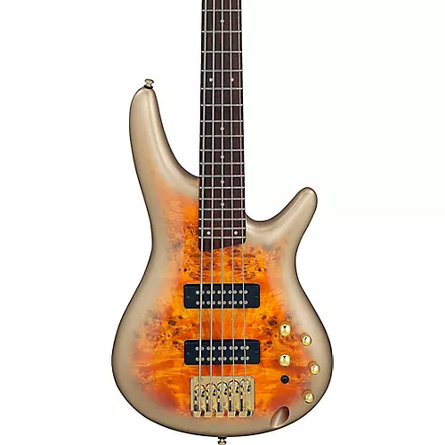 Ibanez SR405EPBDX 5-String Electric Bass Guitar Mars Gold Metallic Burst