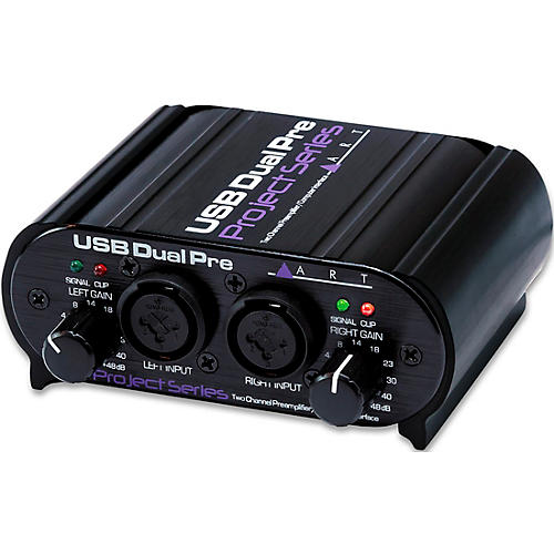 Art USB Dual Pre 2-Channel Audio Interface/Preamplifier