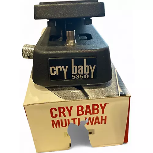 Used Dunlop 535Q Cry Baby Multi-Wah Effect Pedal