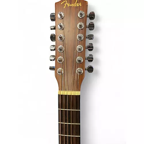 Used Fender JG-12CE Natural 12 String Acoustic Guitar Natural