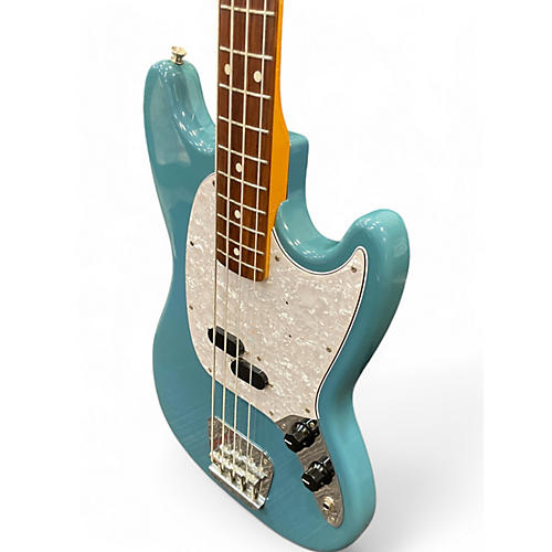 Used 2000 Fender MB98-70SD Daphne Blue Electric Bass Guitar Daphne Blue