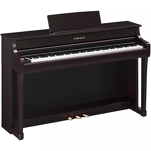 Yamaha Clavinova CLP-835 Console Digital Piano With Bench White Birch