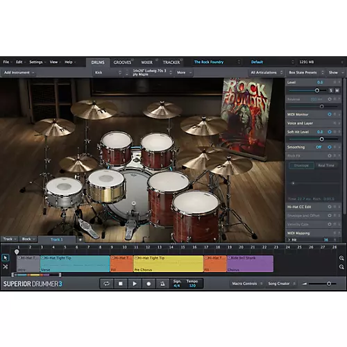 Toontrack The Rock Foundry SDX