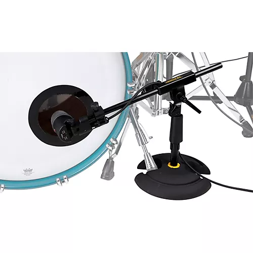 Hercules Low Profile Microphone Stand With Telescopic Boom Arm