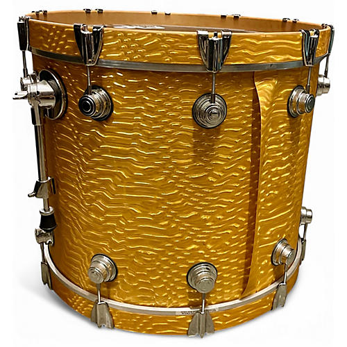 Used 2004 DW 4 Piece Collector's Series Gold Drum Kit Gold