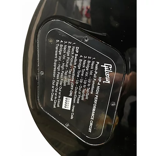 Used 2021 Gibson Les Paul Traditional Pro V Flame Top Ebony Burst Solid Body Electric Guitar Ebony Burst