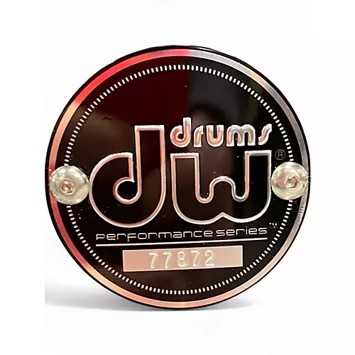 Used DW 6.5X14 Performance Series Snare Pewter Sparkle Drum Pewter Sparkle 15