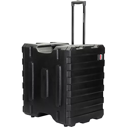 Gator G-Pro Roto Mold Rolling Rack Case Black 8 Space