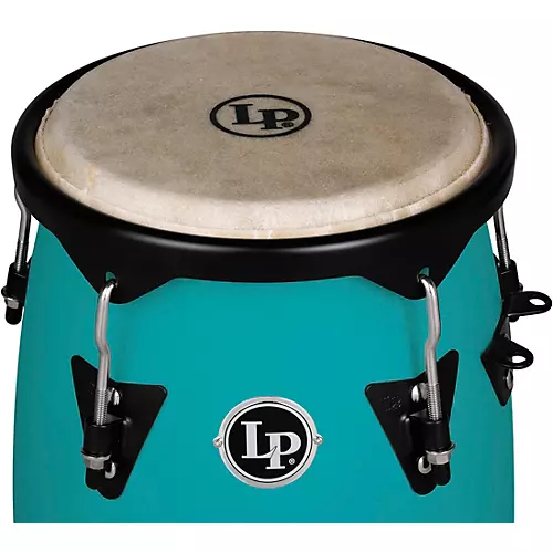 LP Discovery Conga Set with Double Conga Stand 10 and 11 in. Race Car Blue