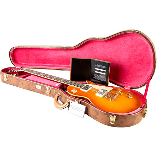 Gibson Custom Historic '60 Les Paul Standard VOS Electric Guitar Iced Tea Burst