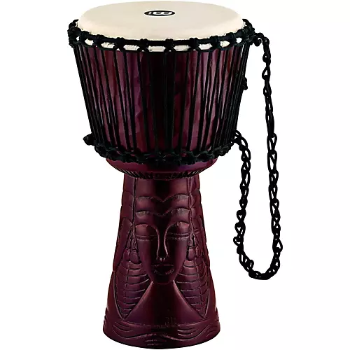 MEINL Professional African Style Djembe Village Carving 10 in.
