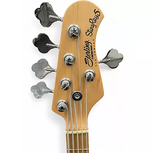 Used Sterling by Music Man Sting Ray 5 Surf Green Electric Bass Guitar Surf Green