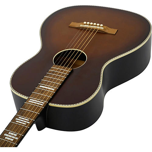 Recording King Dirty 30s 7 Single 0 RPS-7 Acoustic Guitar Black