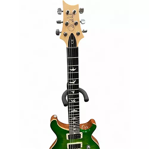 Used PRS CE24 Green Solid Body Electric Guitar Green