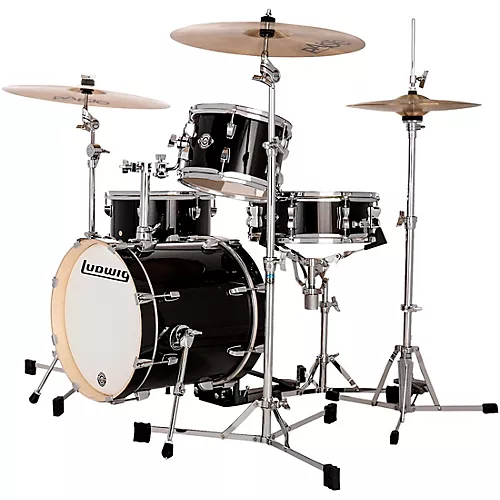 Ludwig Breakbeats by Questlove 4-Piece Shell Pack Silver Sparkle