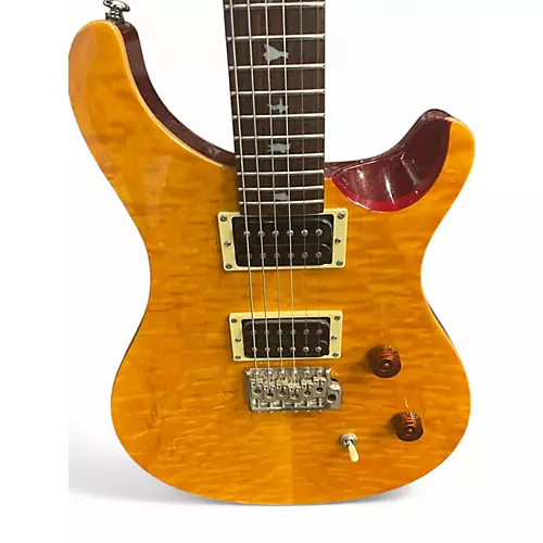 Used PRS SE Custom 24 Natural Solid Body Electric Guitar Natural