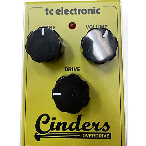 Used TC Electronic Cinders Overdrive Effect Pedal