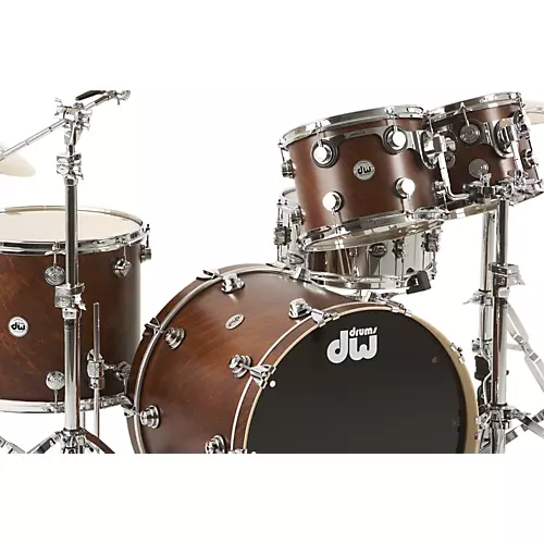 DW Collector's Series 4-Piece Shell Pack Natural Maple Chrome Hardware