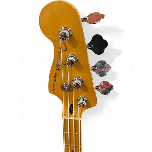Used 2022 Fender LH Player Plus Active Precision Bass Belair Blue Electric Bass Guitar Belair Blue