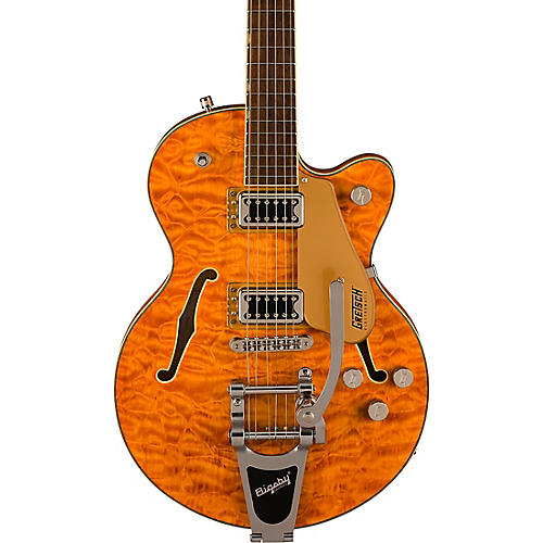Gretsch Guitars G5655T-QM Electromatic Center Block Jr. Single-Cut Quilted Maple With Bigsby Electric Guitar Sweet Tea