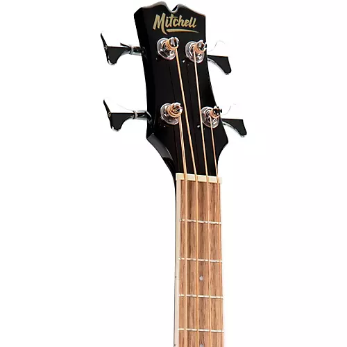 Mitchell EZB Super Short-Scale Acoustic-Electric Bass Guitar Natural