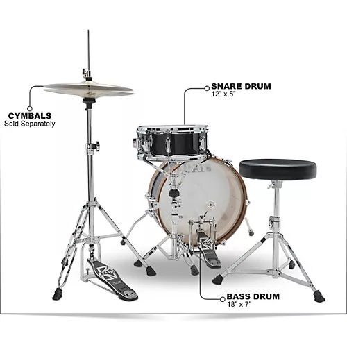 TAMA Club-JAM Mini 2-Piece Shell Pack With 18
