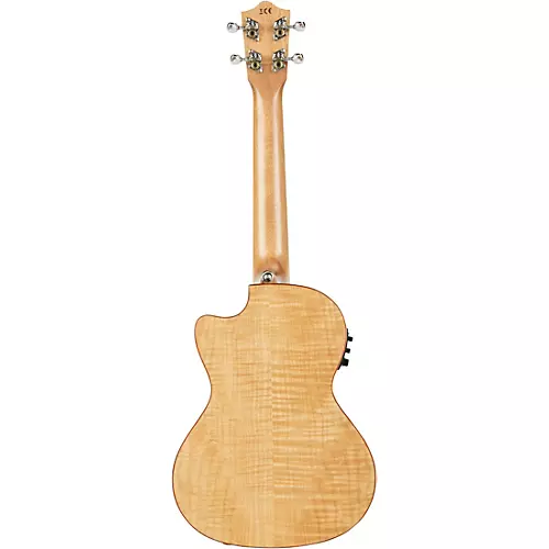 Lanikai FM-CET Flame Maple Tenor with Kula Preamp Acoustic-Electric Ukulele Satin Finish