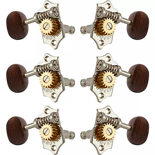 Grover Sta-Tite With 18:1 Gear Ratio 97-18 Series Rosewood Button Tuning Machines Gold