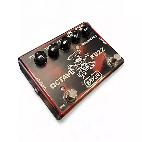 Used MXR SLASH OCTAVE FUZZ Effect Pedal