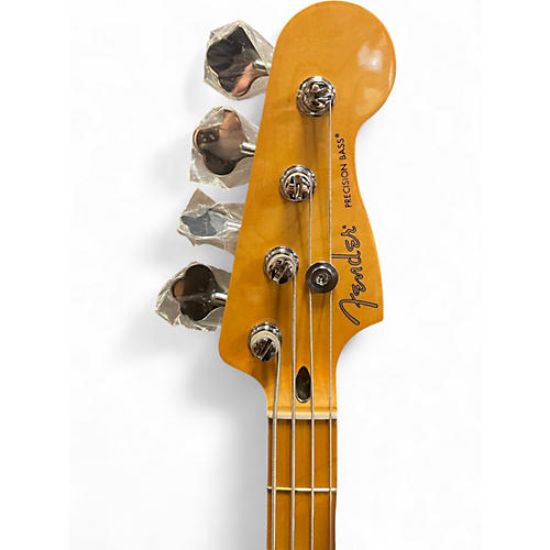 Used Fender Player II Precision Bass Haileah Yellow Electric Bass Guitar Haileah Yellow