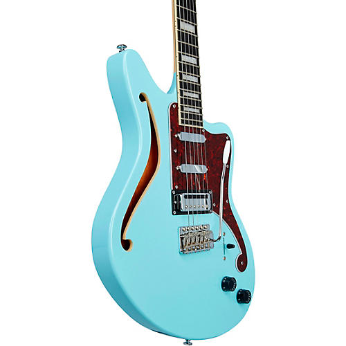 D'Angelico Premier Series Bedford SH Electric Guitar With Tremolo Sky Blue