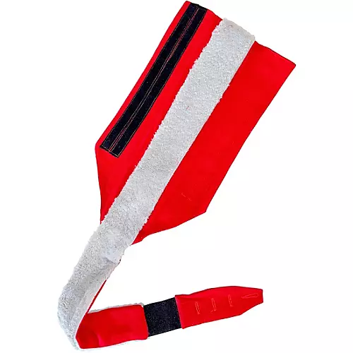 String Sling Guitar Strap With Strap Locks and Pick Pack Red