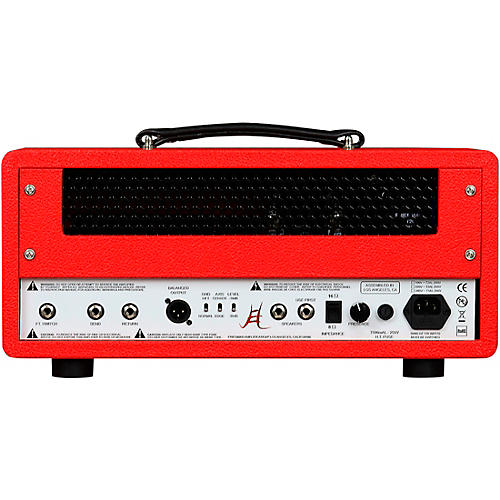 Friedman Jake E. Lee Signature 20 2-Channel 20-Watt Head EL84 Tubes Series Red Tolex
