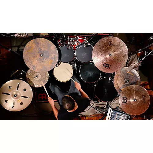 MEINL Byzance Extra-Dry Medium Hi-Hat Cymbals 16 in.