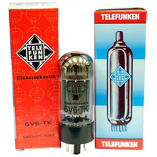 TELEFUNKEN 6V6-TK Power Tubes Quad
