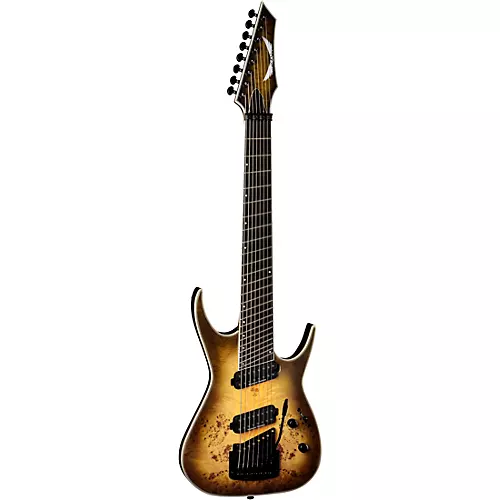 Open-Box Dean Exile Select 8 MultiScale with Kahler Condition 2 - Blemished Satin Natural Black Burst 194744830976