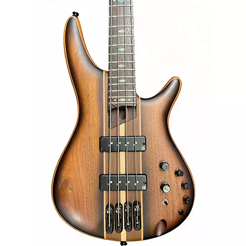 Used Ibanez sr1350b Mahogany Electric Bass Guitar Mahogany