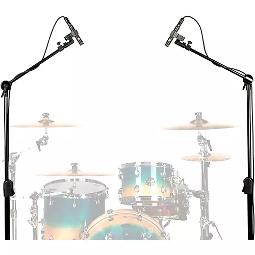 Hercules EZ Clutch Tripod Microphone Stand With Telescopic Boom Hideaway 2-in-1 Boom Arm