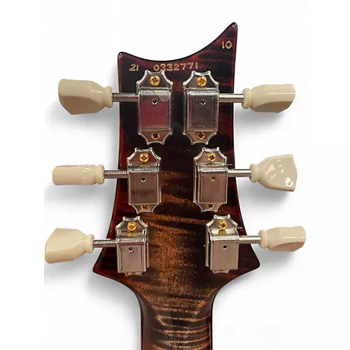 Used PRS McCarty 594 10 Top Charcoal Cherry Solid Body Electric Guitar Charcoal Cherry